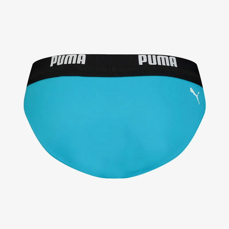 Puma PUMA SWIM MEN LOGO SWIM BRIEF 1P AQUA 