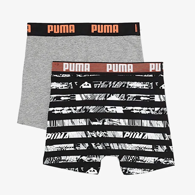 Puma PUMA KIDS COLLAGE STRIPE AOP BOXER 2P AR 