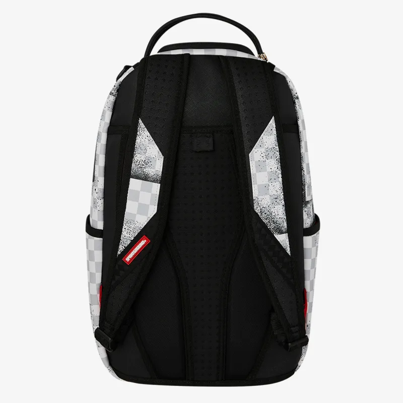 SPRAYGROUND RED STENCIL SHARK BACKPACK 