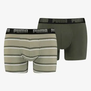 Puma PUMA MEN GRADIENT STRIPE BOXER 2P GREEN 