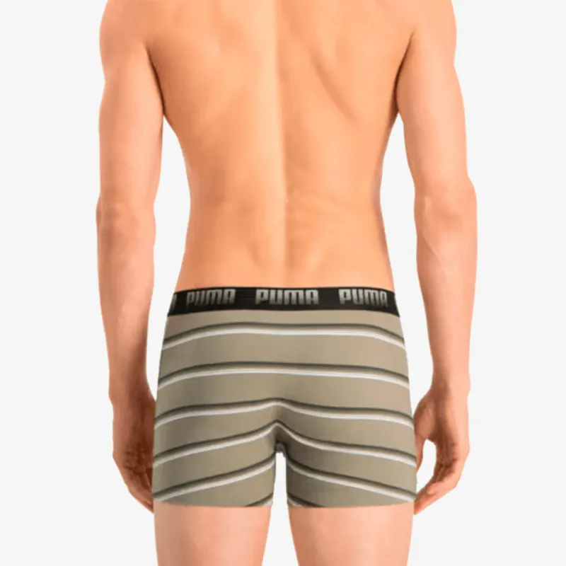 Puma PUMA MEN GRADIENT STRIPE BOXER 2P GREEN 