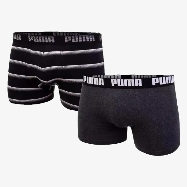 Puma PUMA MEN GRADIENT STRIPE BOXER 2P BLACK 