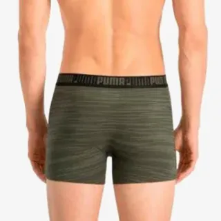 Puma PUMA MEN SPACEDYE STRIPE BOXER 2P GREEN 