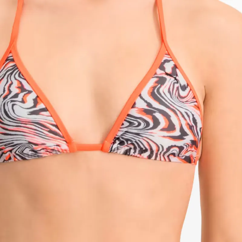 Puma PUMA SWIM WOMEN AOP TRIANGLE TOP 1P WHIT 