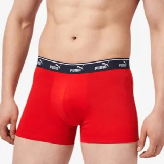 Puma PUMA ELEMENTS MEN LOGO ELASTIC BOXER 2P 