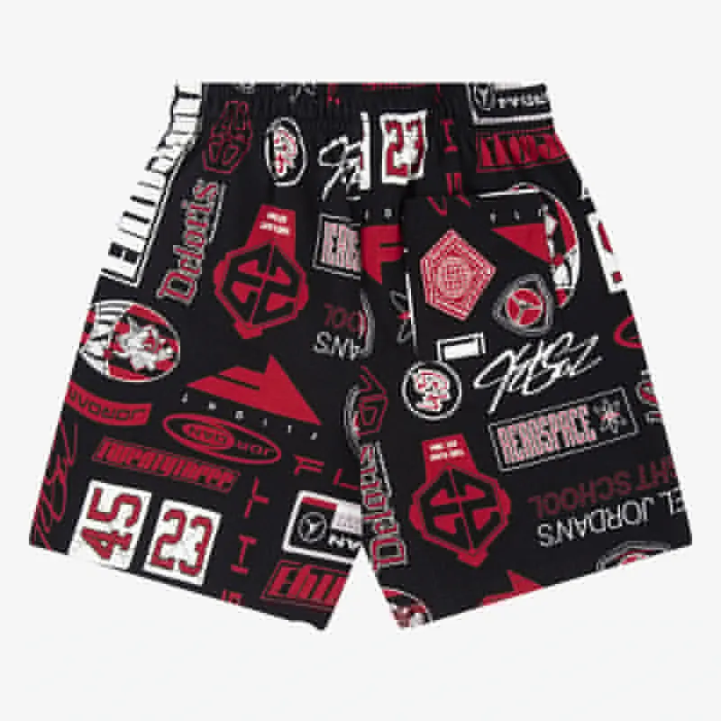 Nike JDB MJ ESSENTIALS FT AOP SHORT 