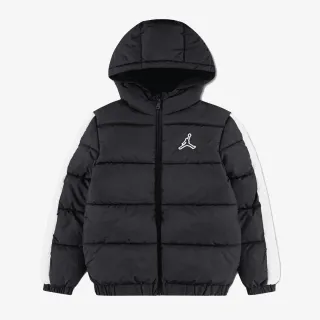 JORDAN JDB COLOR BLOCK PUFFER JACKET 