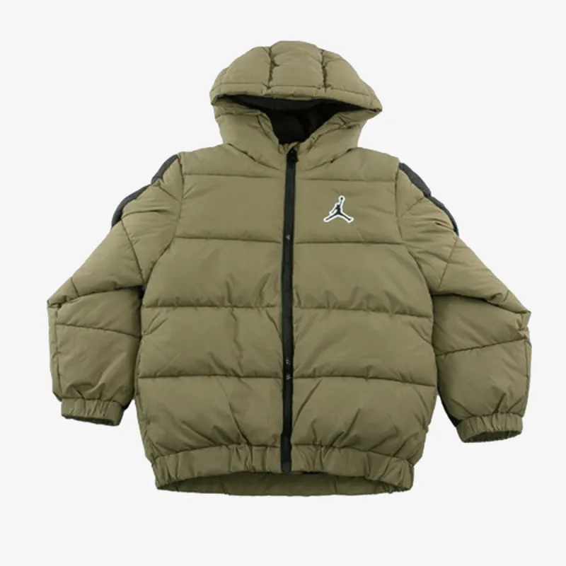 JORDAN JDB COLOR BLOCK PUFFER JACKET 