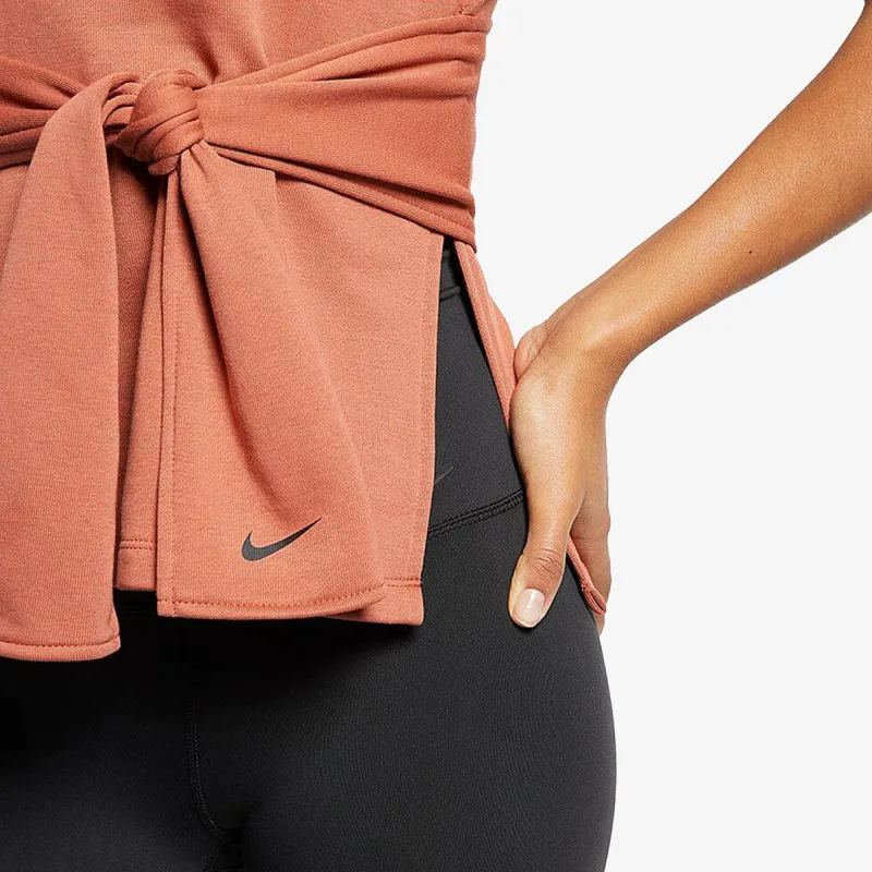 Nike W NK STUDIO SS WRAP TOP 