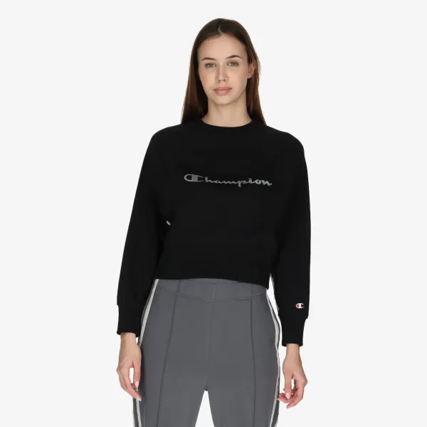 Champion WHITE TAPE CREWNECK 