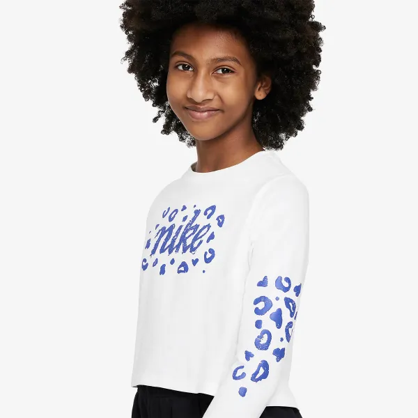 Nike G NSW TEE ICON CLASH LS CROP 