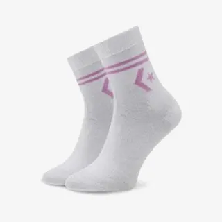 Converse 2PP STAR CHEVRON DOUBLE STRIPE ANKLET, F 