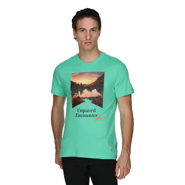 Nike M NK DF TEE TRAIL PRINT 