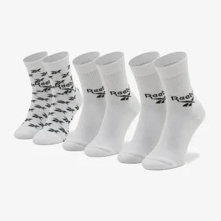 Reebok CL FO Crew Sock 3P 