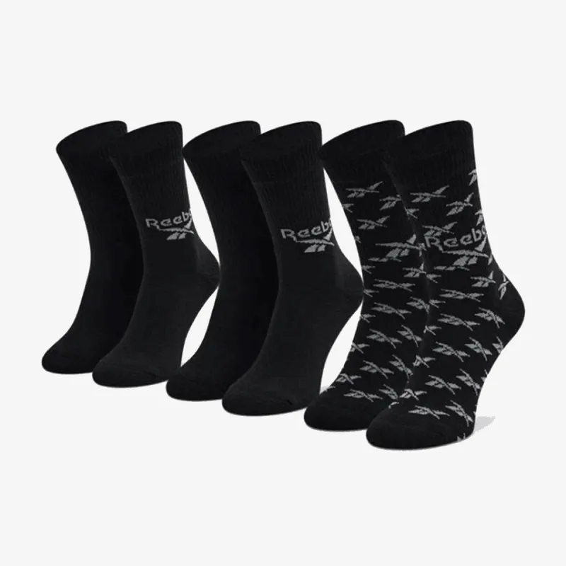 Reebok CL FO Crew Sock 3P 