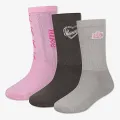 Nike NHG 3PK JUXTA-GIRL CREW SOCK 