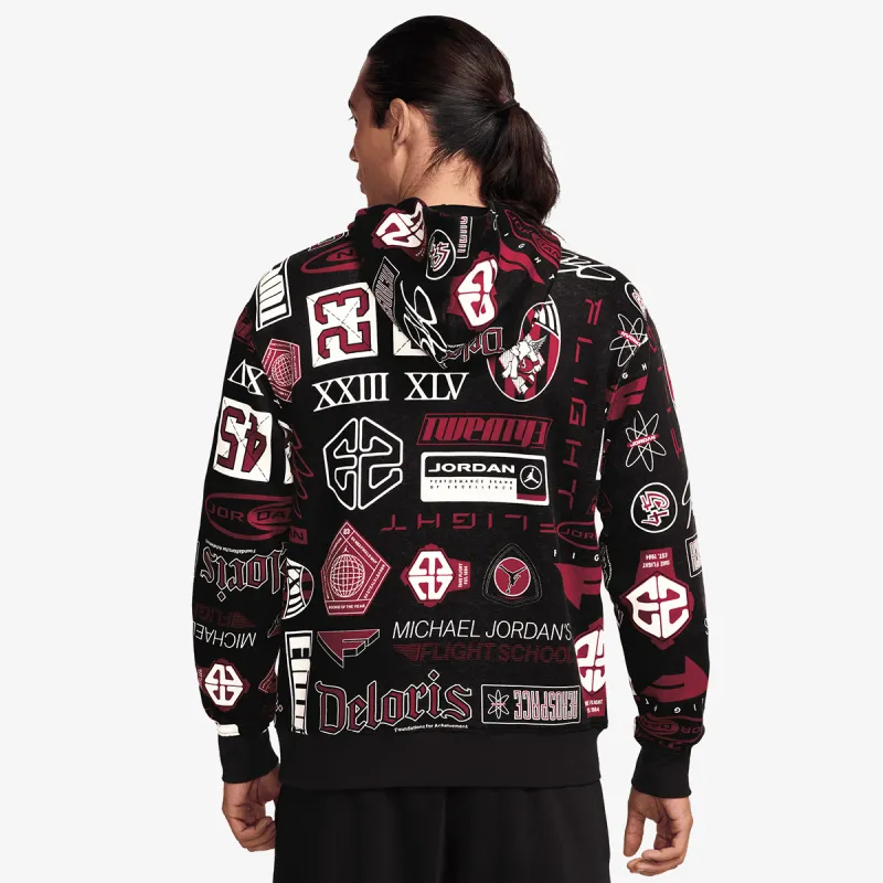 Nike M J ESS AOP FLC PO 