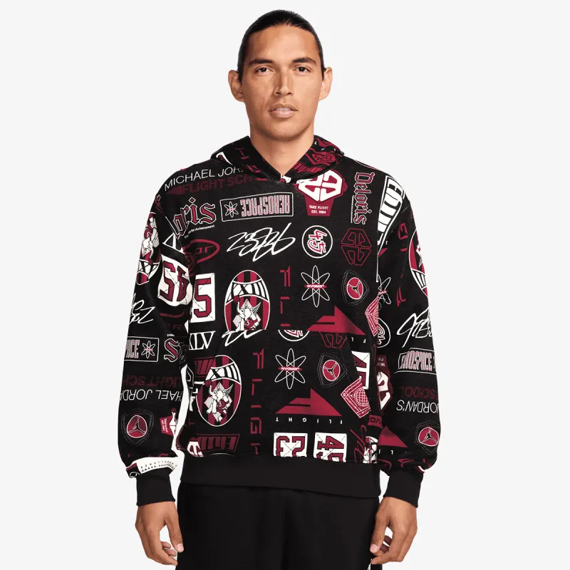 Nike M J ESS AOP FLC PO 