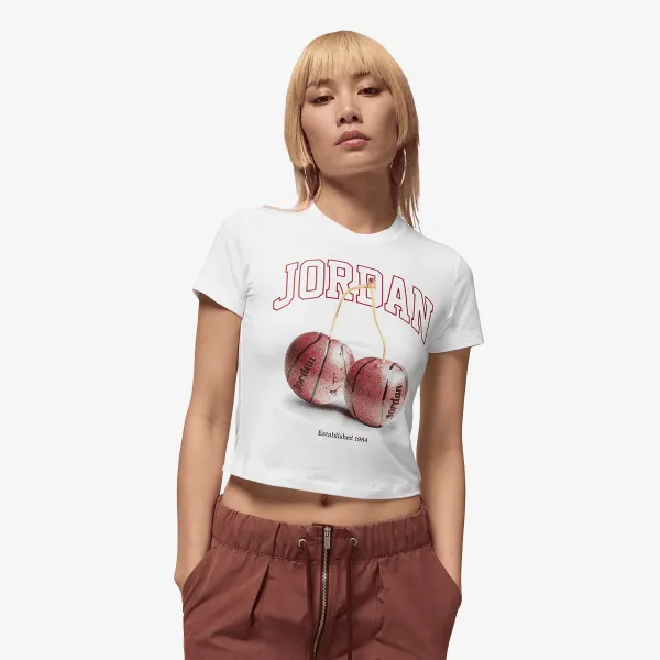 Nike W J BRK SS TMID GFX TEE BB 