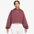 Nike W NK STDO FLC MW CRP SCLOP HDY 