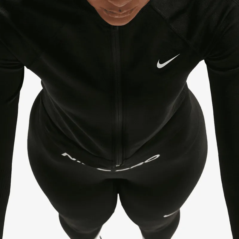 Nike W NP DF SMLS FZ MIDLAYER WT 