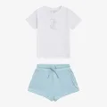 Juicy Couture JC Logo Tee & Velour Short Set 