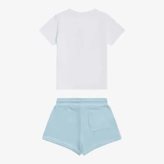 Juicy Couture JC Logo Tee & Velour Short Set 