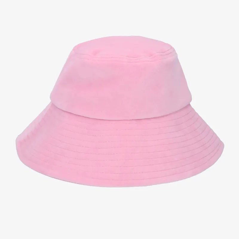 Juicy Couture VELOUR LONG BRIM BUCKET HAT 