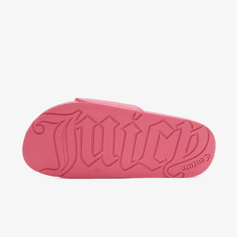Juicy Couture BREANNA EMBOSSED - SLIDER WITH DTM LOGO 