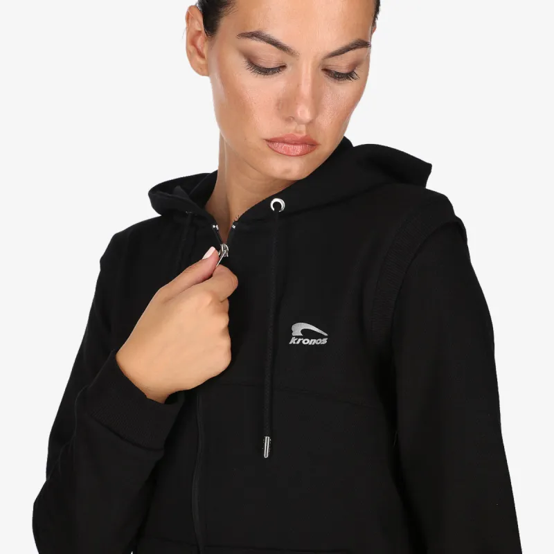 KRONOS LADIES FULL ZIP HOODY 