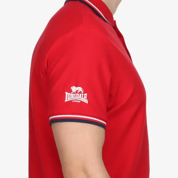 LONSDALE Flag Polo T-Shirt 