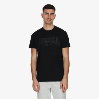 LONSDALE Black Col T-Shirt 