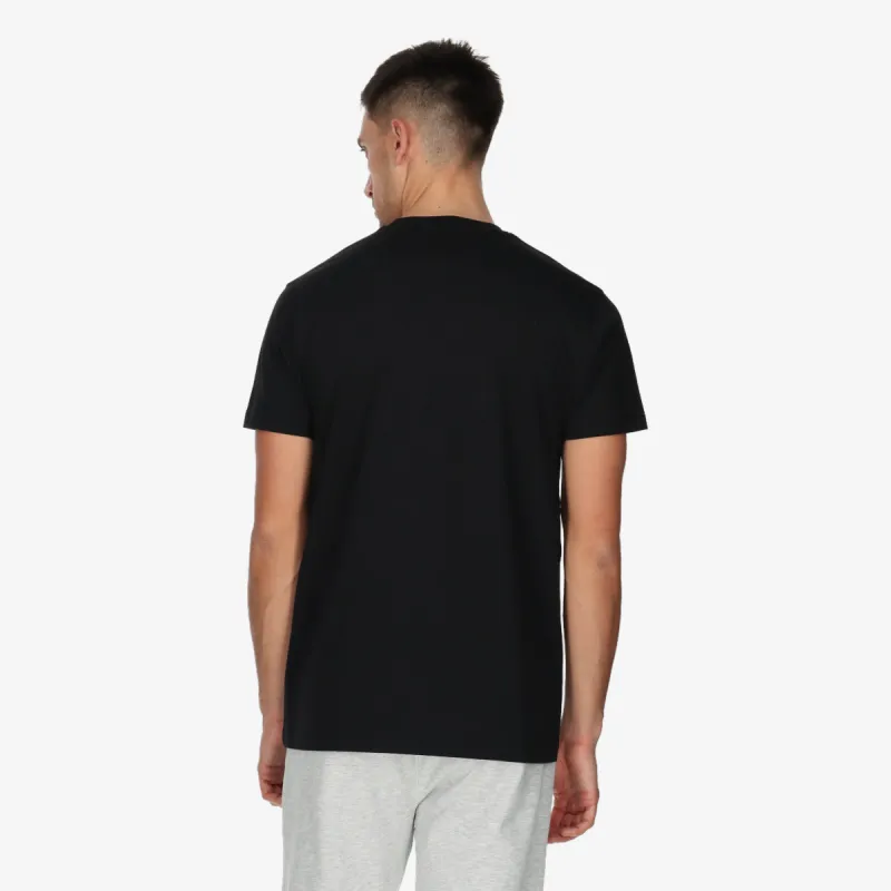 LONSDALE Black Col T-Shirt 