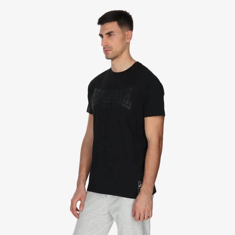 LONSDALE Black Col T-Shirt 