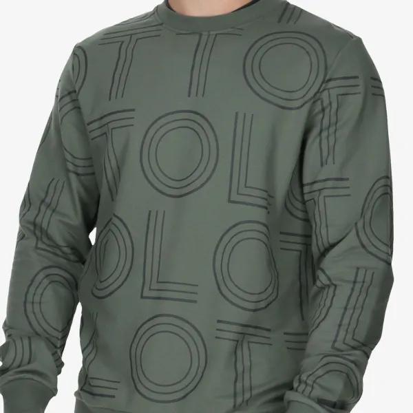 LOTTO MONOGRAM CREW M 