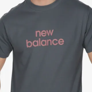 New Balance LINEAR LOGO RELAXED TEE 