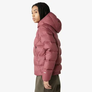 The North Face W HYALITE DOWN HOODIE - EU WILD GINGER 