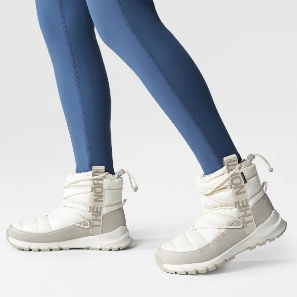 The North Face W THERMOBALL LACE UP WP GARDENIA WHITE/S 