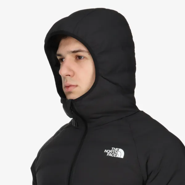 The North Face M BELLEVIEW STRETCH DOWN HOODIE TNF BLAC 