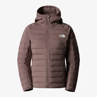 The North Face W BELLEVIEW STRETCH DOWN HOODIE DEEP TAU 