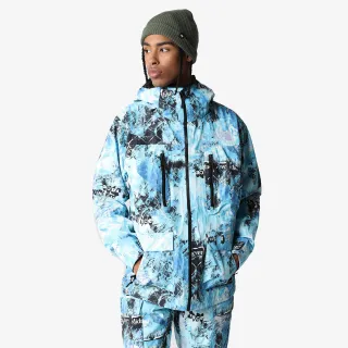 The North Face M PRINTED DRAGLINE JACKET NRSBLUCLNVNNEV 