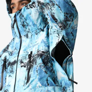 The North Face M PRINTED DRAGLINE JACKET NRSBLUCLNVNNEV 