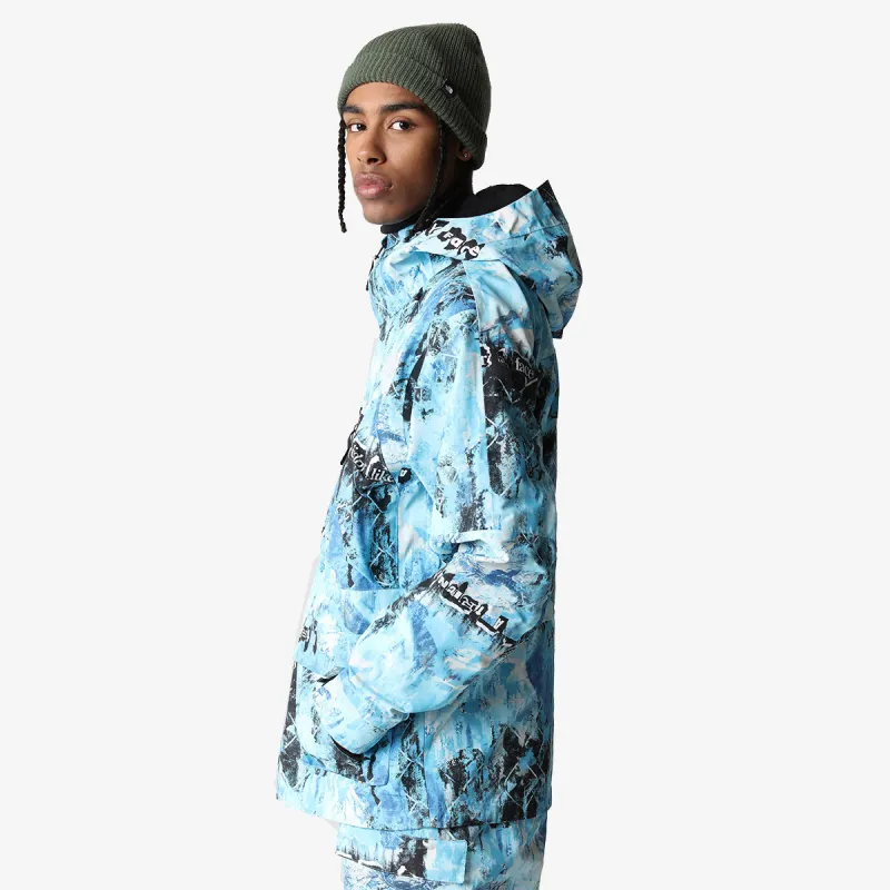 The North Face M PRINTED DRAGLINE JACKET NRSBLUCLNVNNEV 