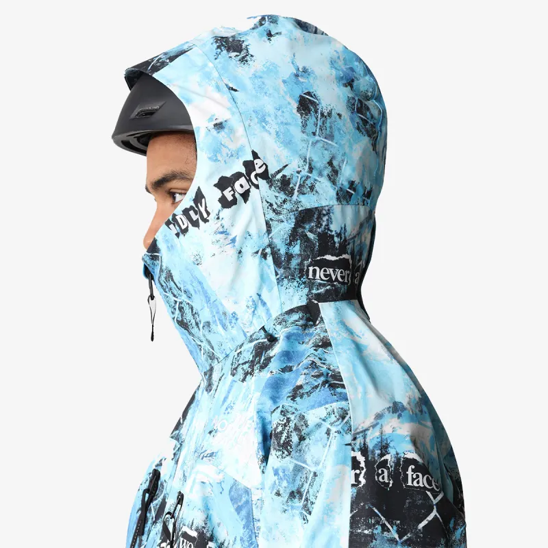 The North Face M PRINTED DRAGLINE JACKET NRSBLUCLNVNNEV 