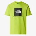 The North Face M S/S RAGLAN REDBOX TEE FIZZ LIME 