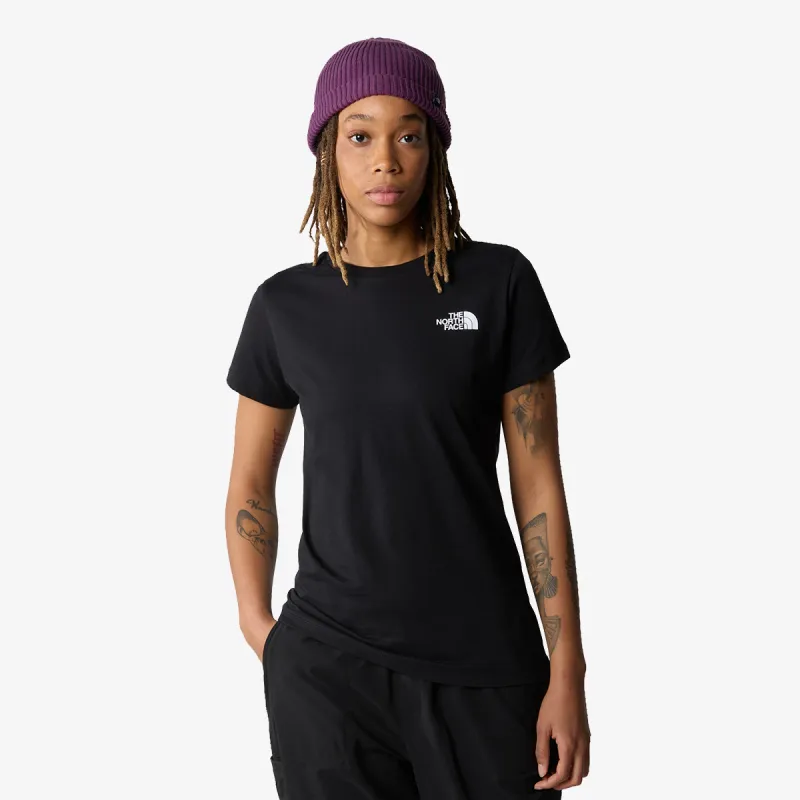 The North Face W S/S REDBOX TEE TNF BLACK 
