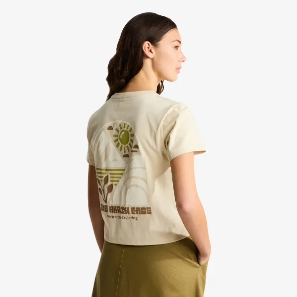 The North Face W SUN REGULAR SHORT SLEEVE CUTIE TEE-GRA 
