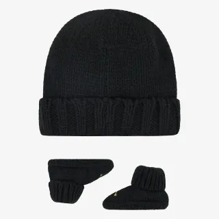 JHN CHUNKY KNIT HAT & BOOTIE S 