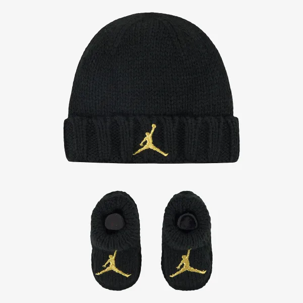 JHN CHUNKY KNIT HAT & BOOTIE S 