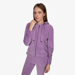 Lussari VELVET LOUNGE FULL ZIP HOODIE 